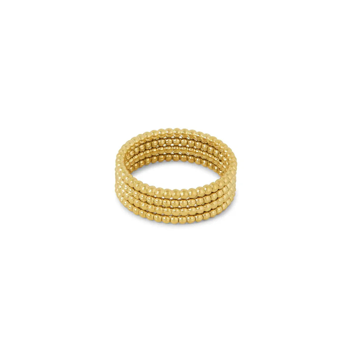 Iconic Sphere Ring Plated in 18K Gold