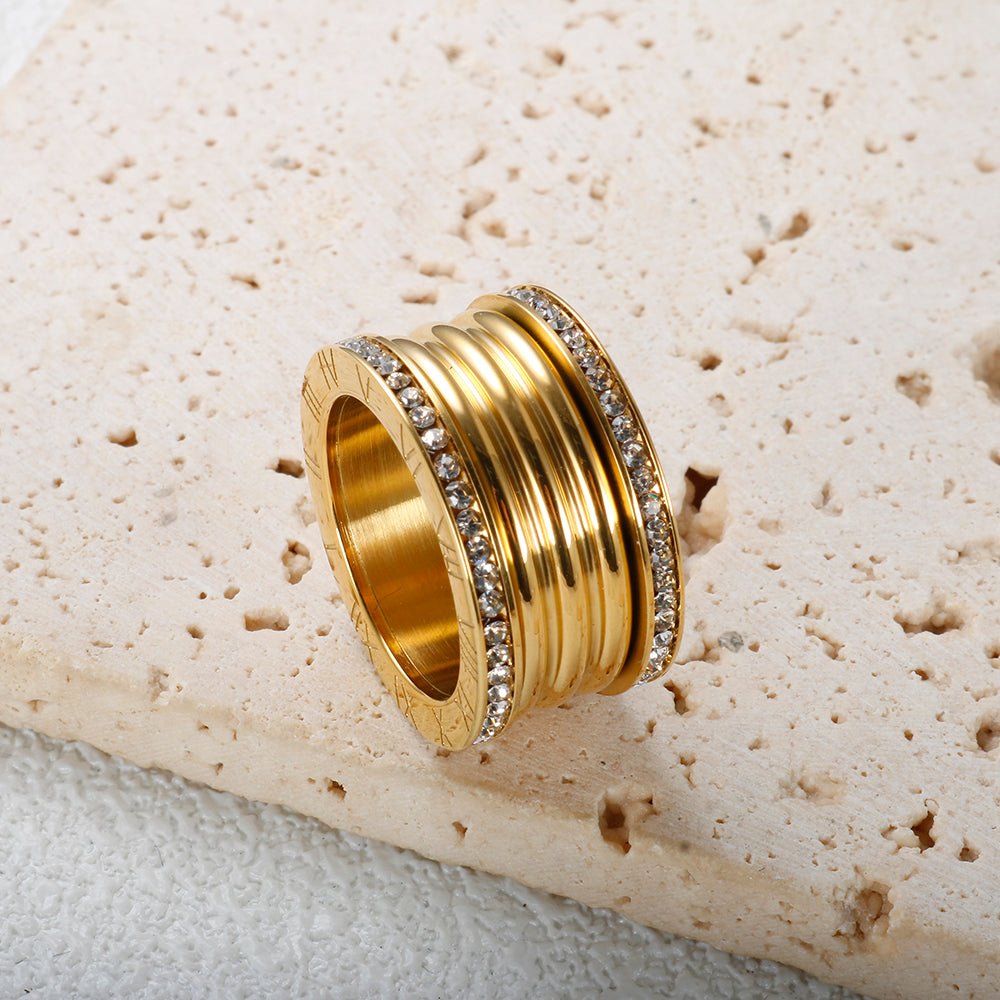 Luxury Imperial Ring Plated in 18K Gold
