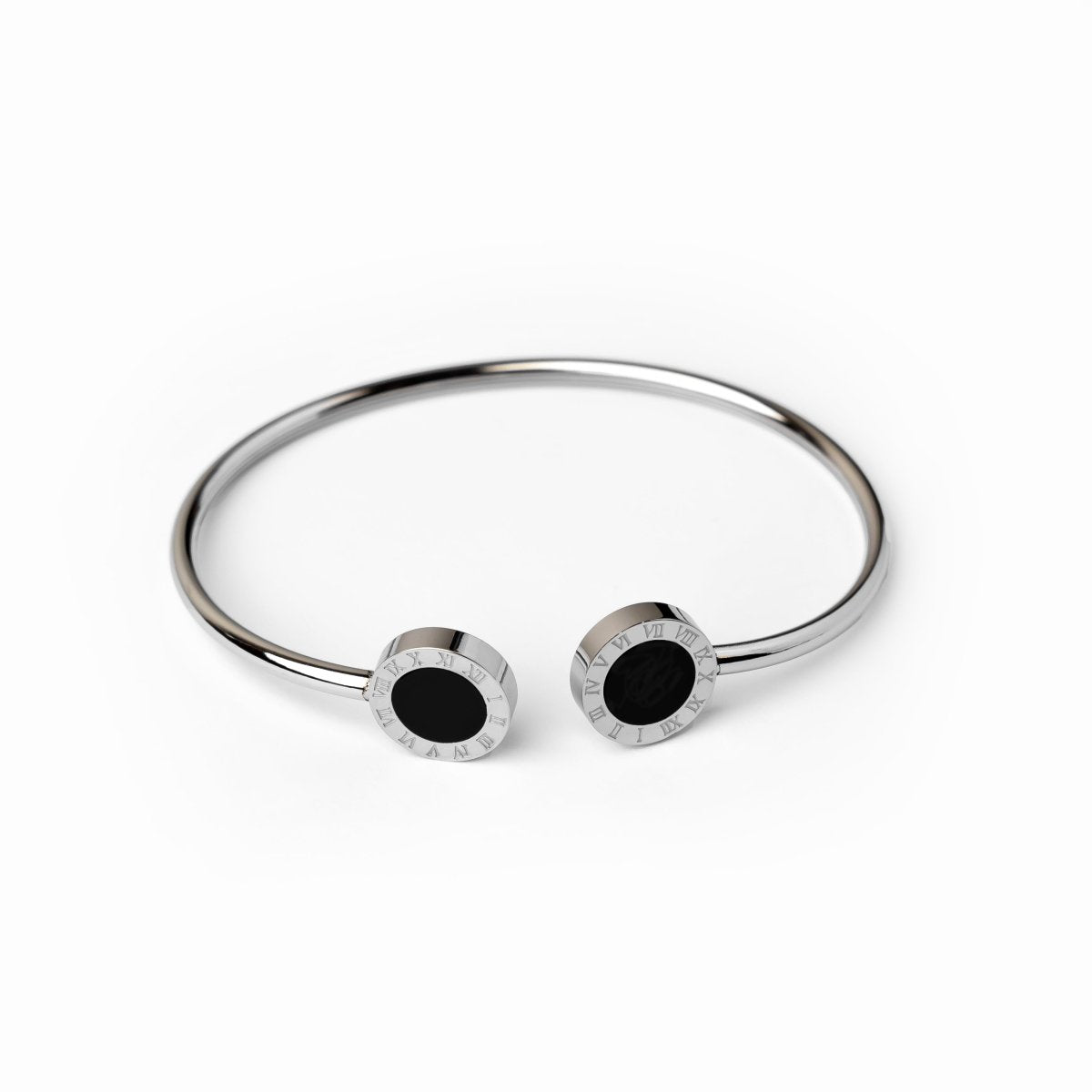 Onyx Bracelet - Silver