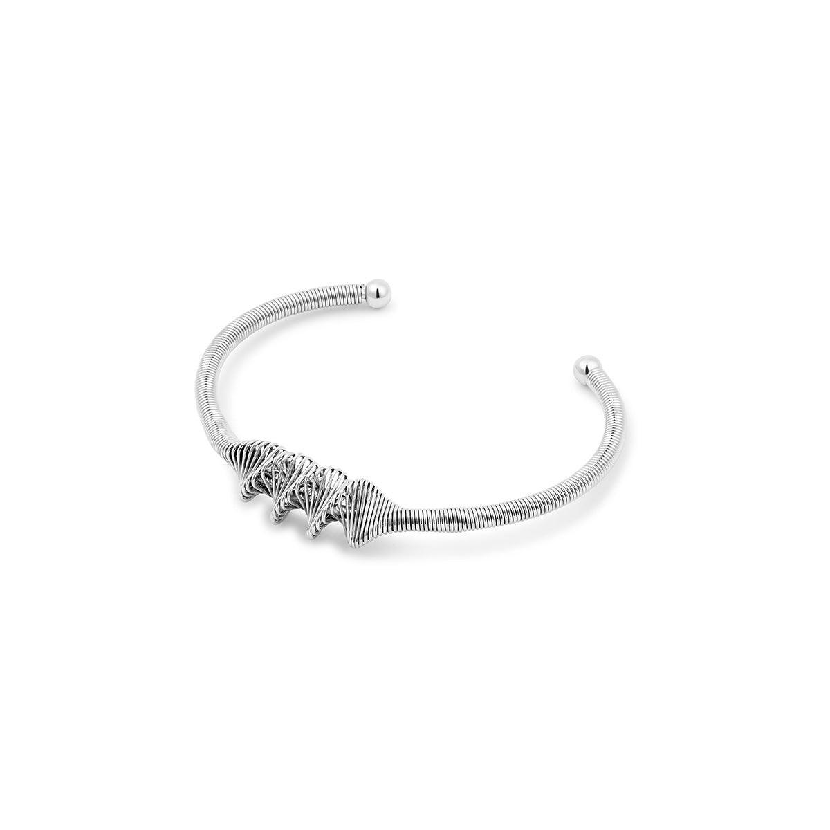 Wave Bracelet - Silver