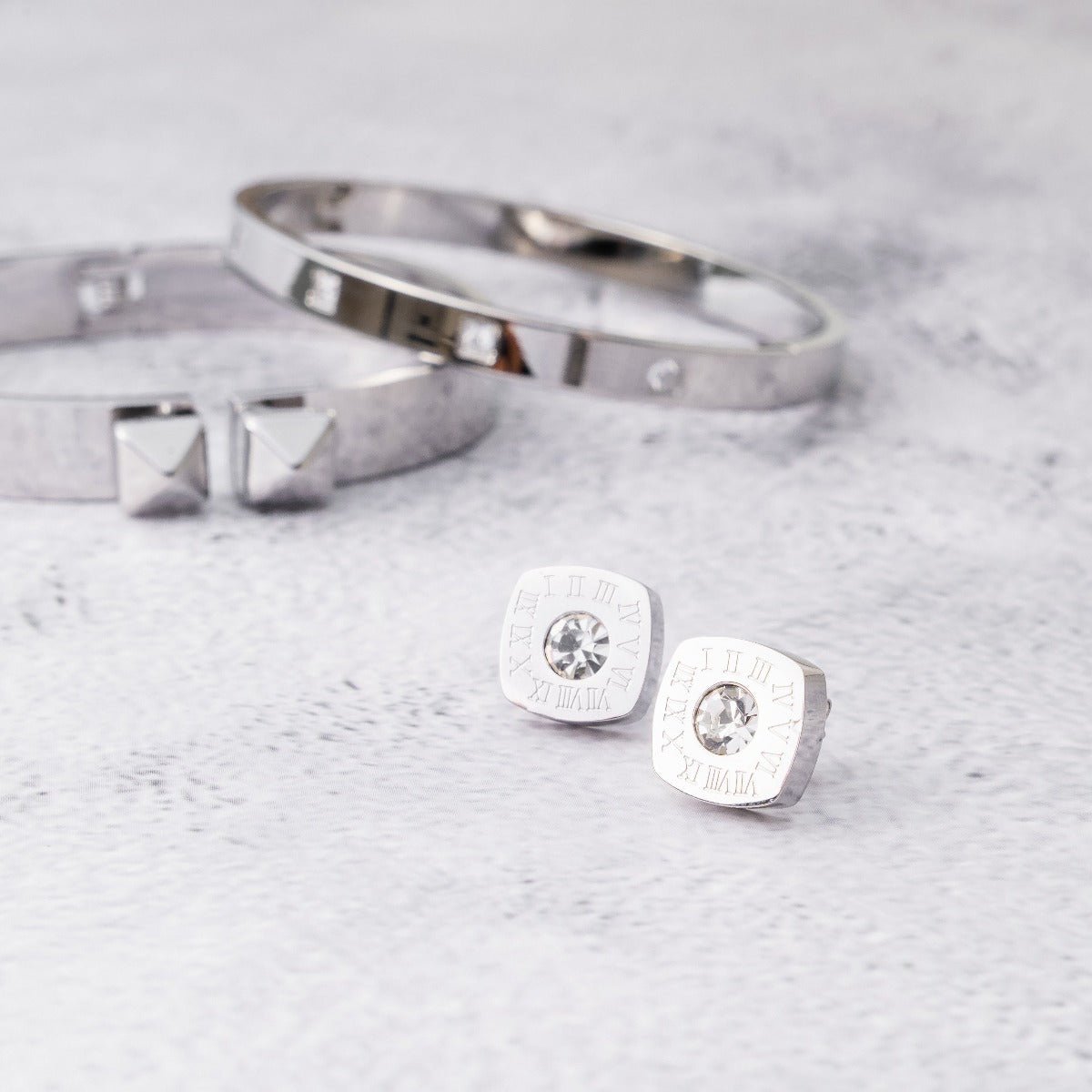 Splendor Earrings - Silver