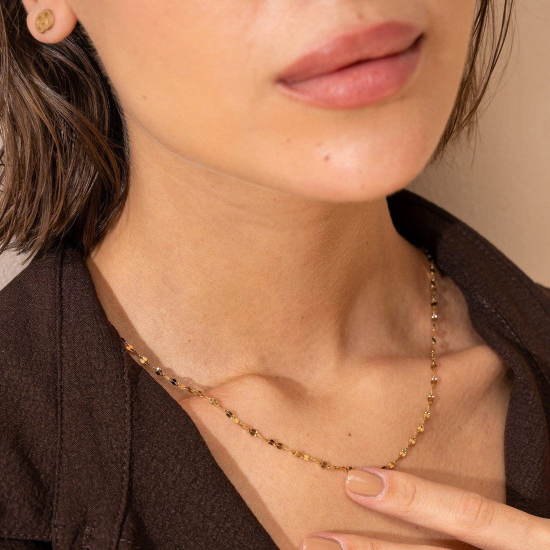 Destiny Chain Necklace Plated in 18K Gold