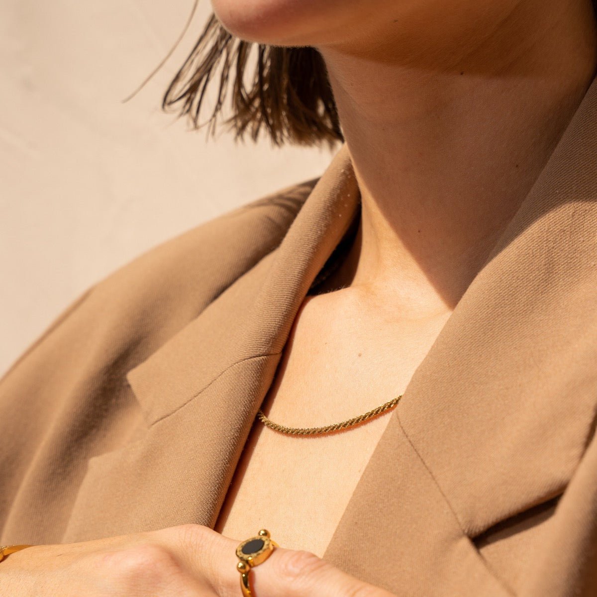 Dely Necklace Plated in 18k Gold