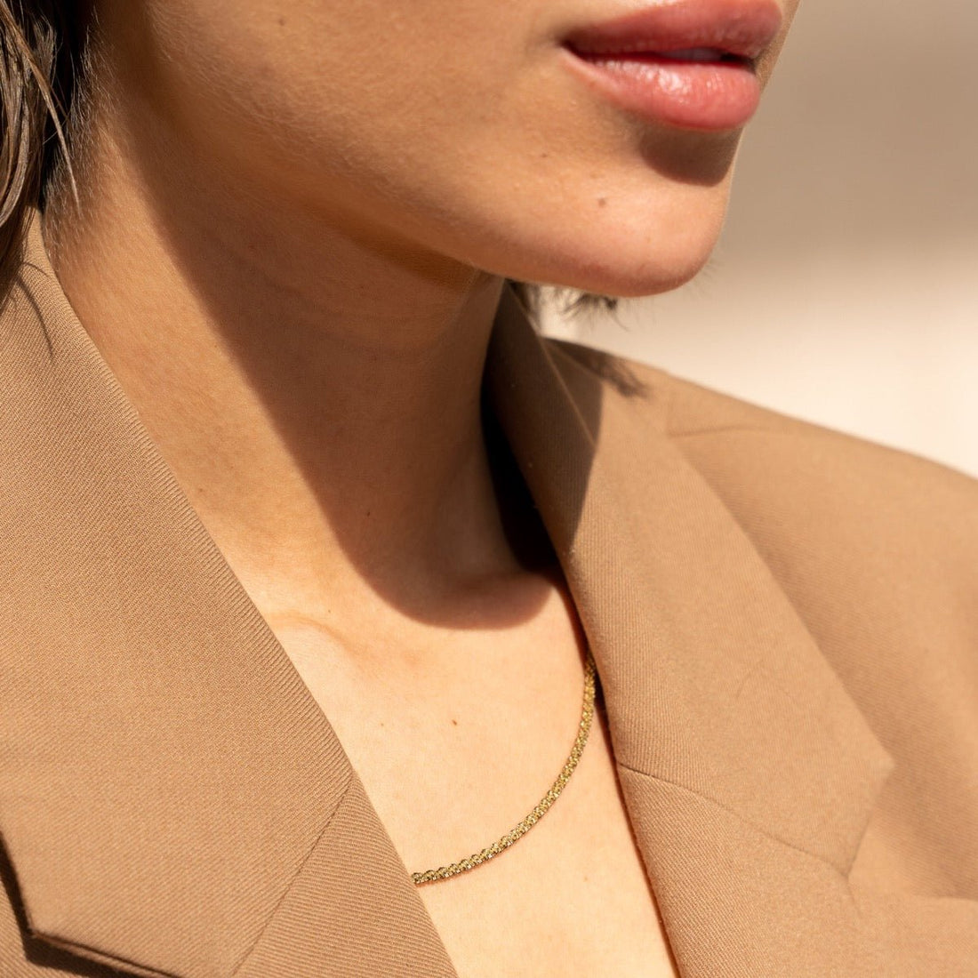 Dely Necklace Plated in 18k Gold