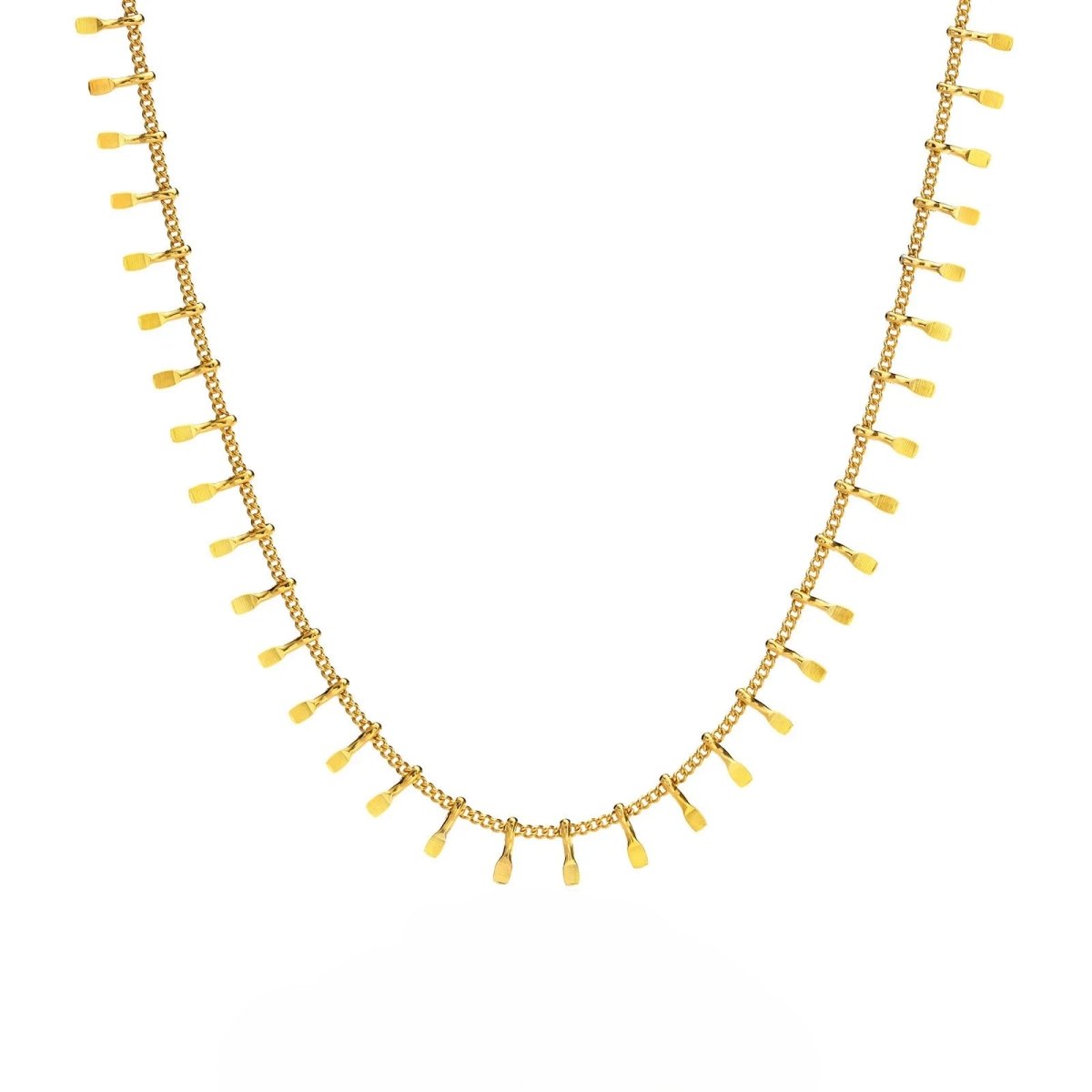 Jurerê Choker Necklace Plated in 18K Gold