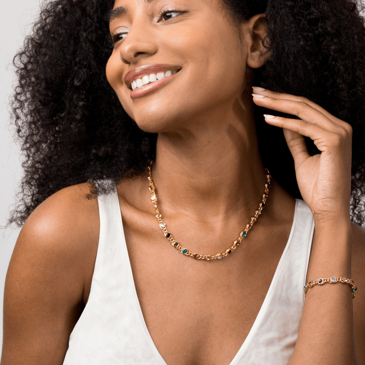 Chloé Set Plated in 18k Gold