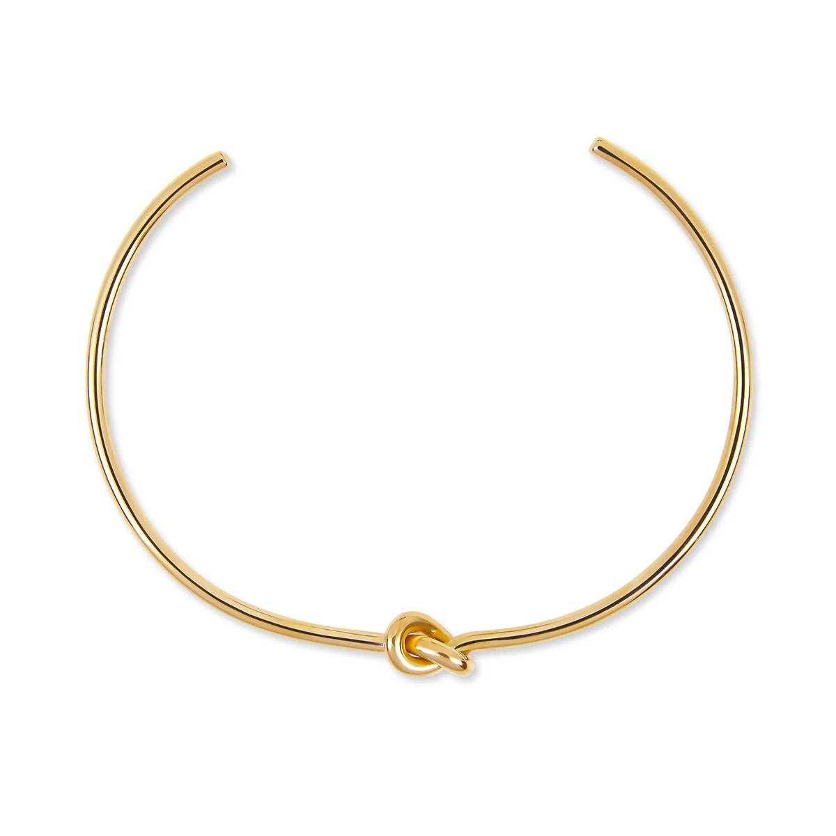 Elegance Bracelet Set &amp; Knot Bangle Plated in 18K Gold