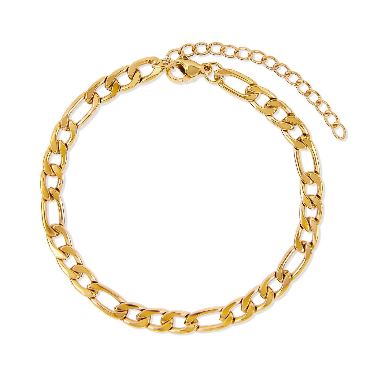 Elegance Bracelet Set &amp; Knot Bangle Plated in 18K Gold