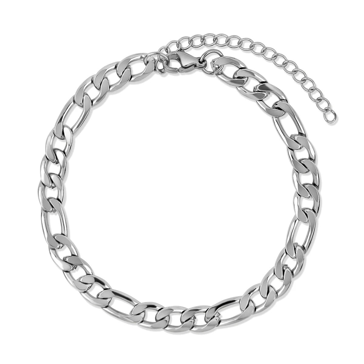 Elegance Bracelet Set &amp; Knot Bangle - Silver