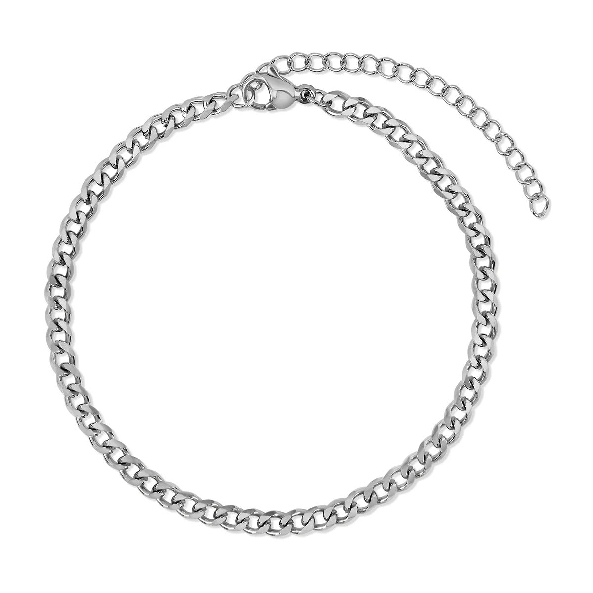 Elegance Bracelet Set &amp; Knot Bangle - Silver