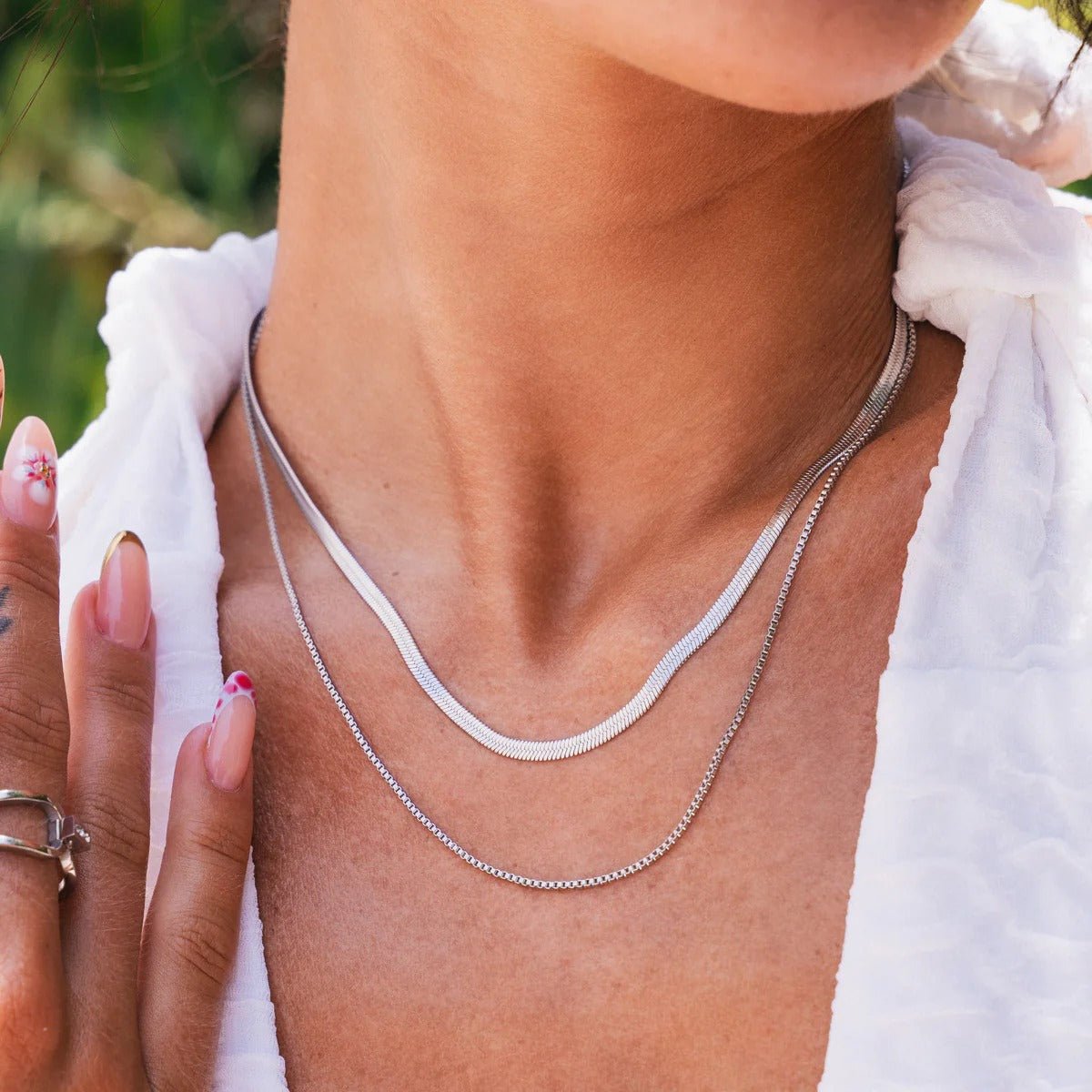 Essentials Necklace Mix - Silver