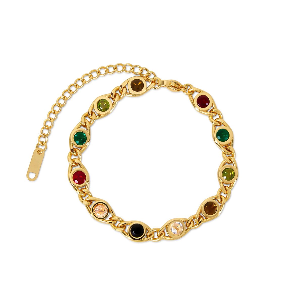 Chloé bracelet plated in 18k gold.