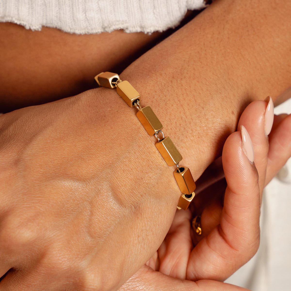 Cora Bracelet Plated in 18k Gold